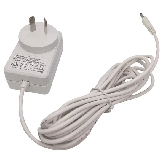Venda por atacado de fábrica 15W Austrália AC DC Adaptador de parede 5V 3A SAA Tomada de carregador de energia com plugue Au para luz LED