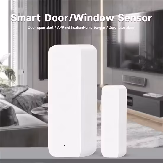 Tuya APP Smart Zigbee Window Sensor magnético Sensor de porta inteligente